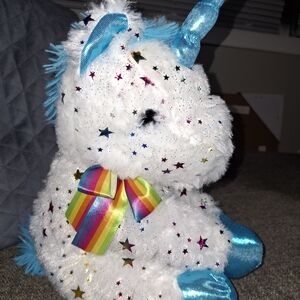 Colorful Star Unicorn Plush